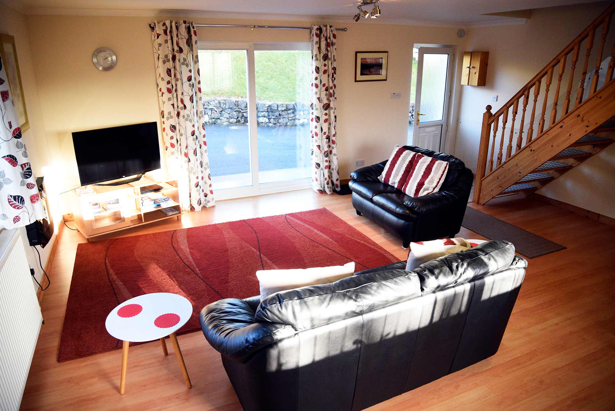 Open PLan kitchen living room self catering on Skye